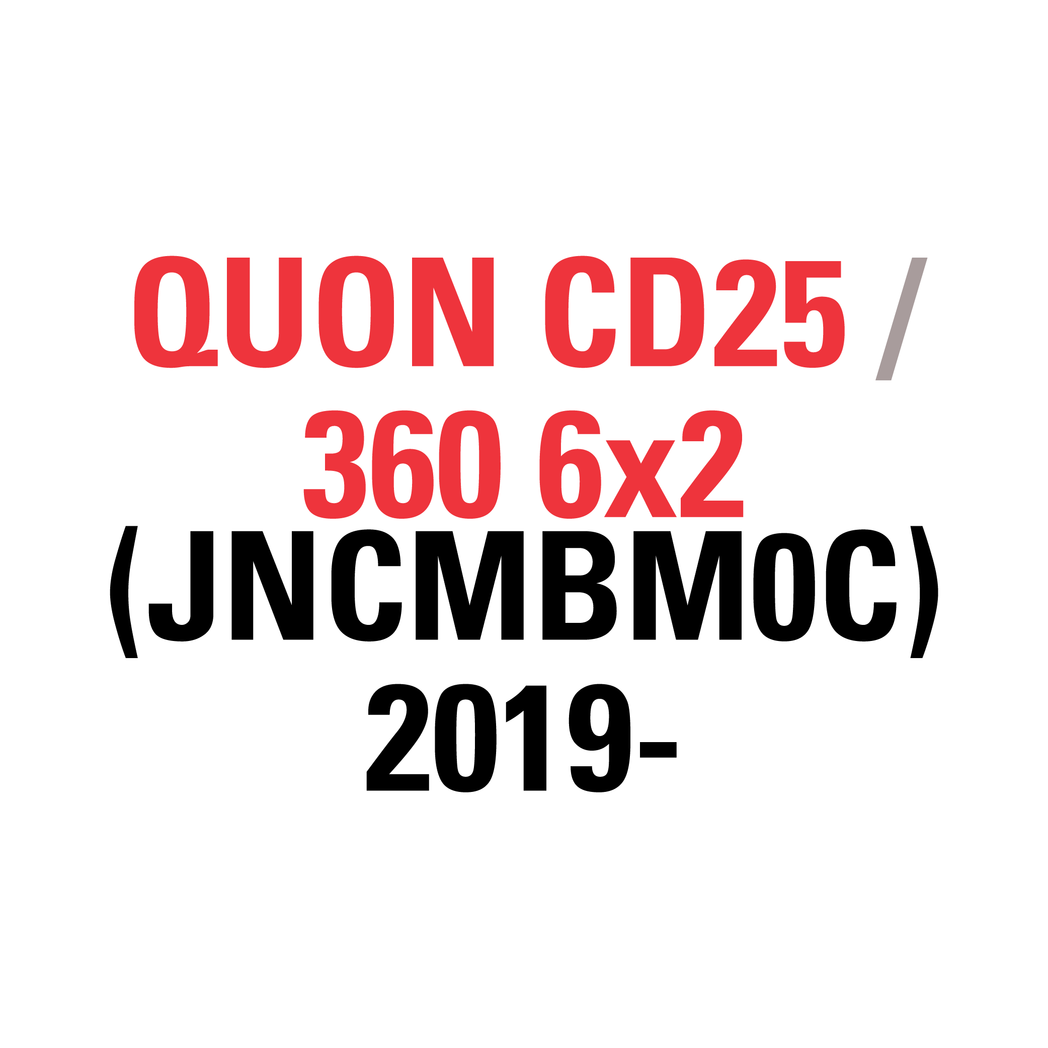 QUON CG30 360 8x4 (JNCMBM0G) 2020-
